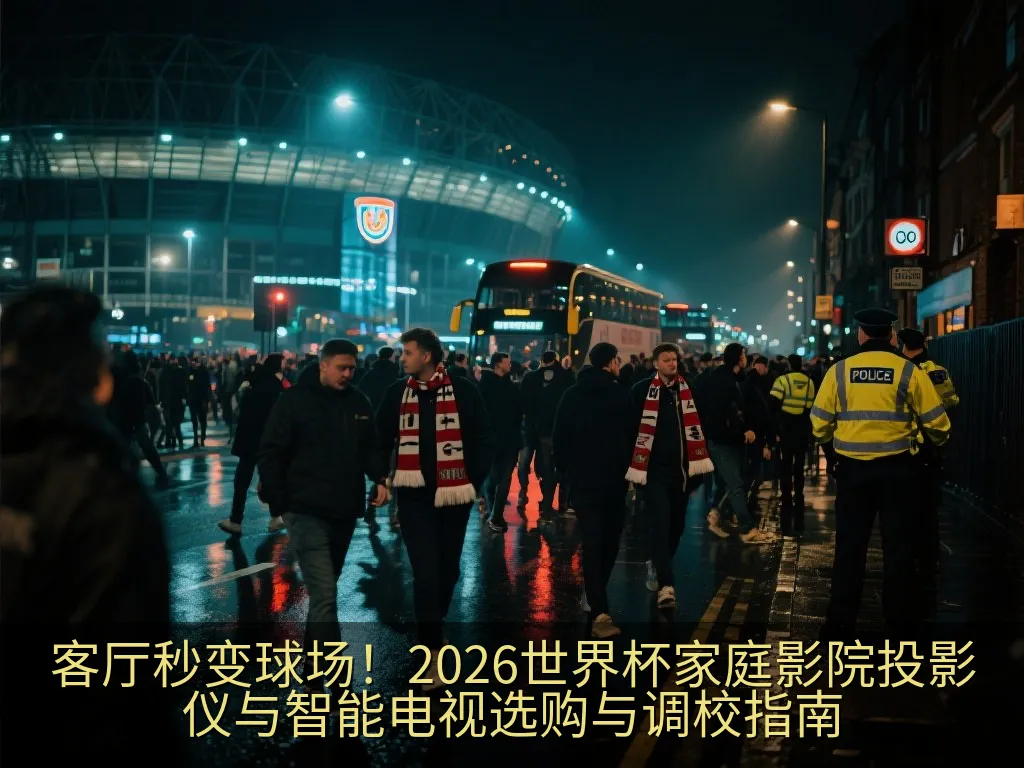 现代客厅大屏电视播放足球比赛效果图